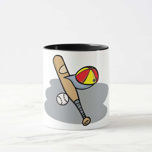 Baseball Fladdermus och Boll Mugg (Skapare uppladdad)
