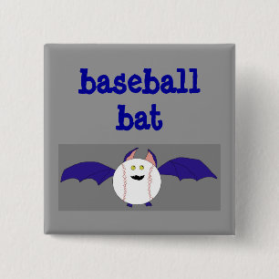 Baseball Fladdermus-stift Knapp