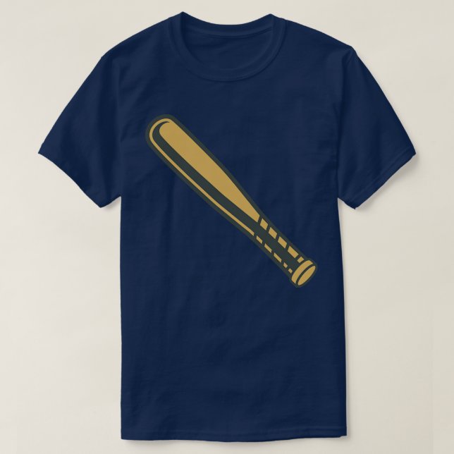 Baseball Fladdermus T Shirt (Design framsida)