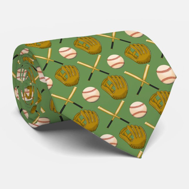 Baseball & Fladdermus Tie Slips (Rullad)