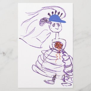 Baseball Fläkt Bride Brevpapper