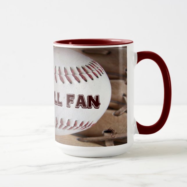 Baseball Fläkt Mugg (Höger)