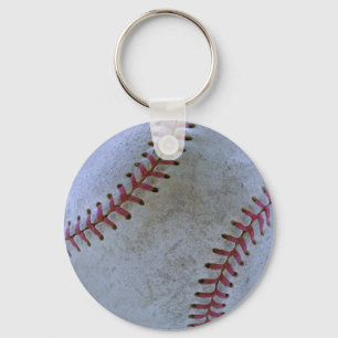 Baseball Fläkt-tastic_Battered Boll Nyckelring