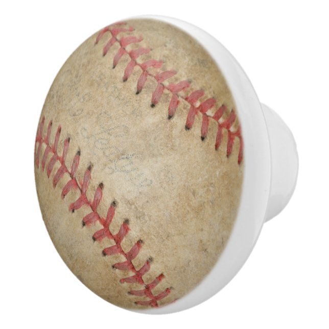 Baseball Fläkt-tastisk_smutsig boll_old school Knopp (Höger)