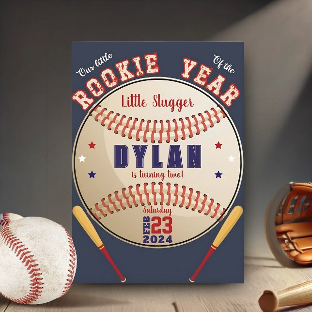 Baseball Födelsedagsfest | Sport Birthday Inbjudan (Skapare uppladdad)