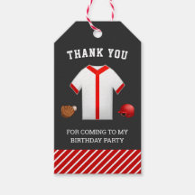 Baseball Födelsedagsfest-Tack till förmån