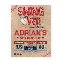 Baseball-födelsedagsgrabben