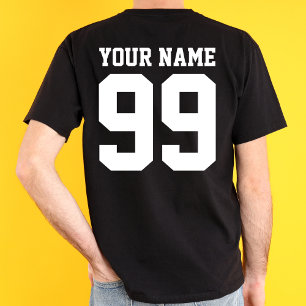 Baseball Football Soccer Namn Number Boy Girl T Shirt