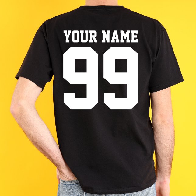 Baseball Football Soccer Namn Number Boy Girl T Shirt (Skapare uppladdad)