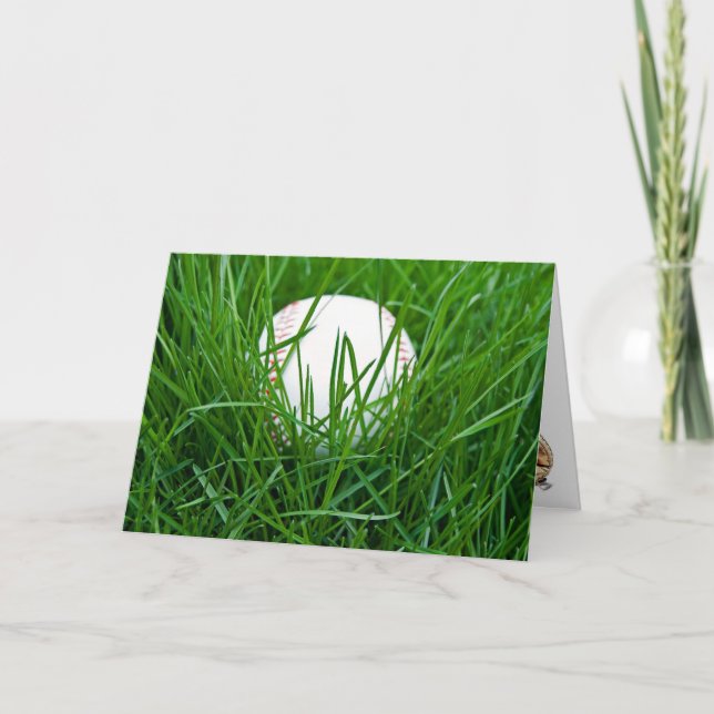 Baseball för Fars dag Kort (Framsida)