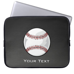 Baseball för kolfiberlook laptop fodral