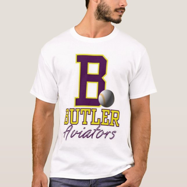 Baseball för original för Vandalia-Betjänt "Damon Tee Shirt (Framsida)