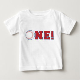 Baseball Första födelsedag T-shirt