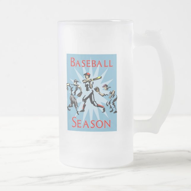 Baseball Frosted MUGG (Höger)