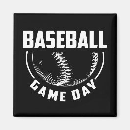Baseball Game Day Magnet