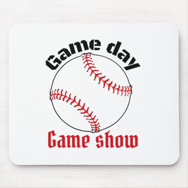 Baseball Game Day-spel Musmatta (Framsidan)