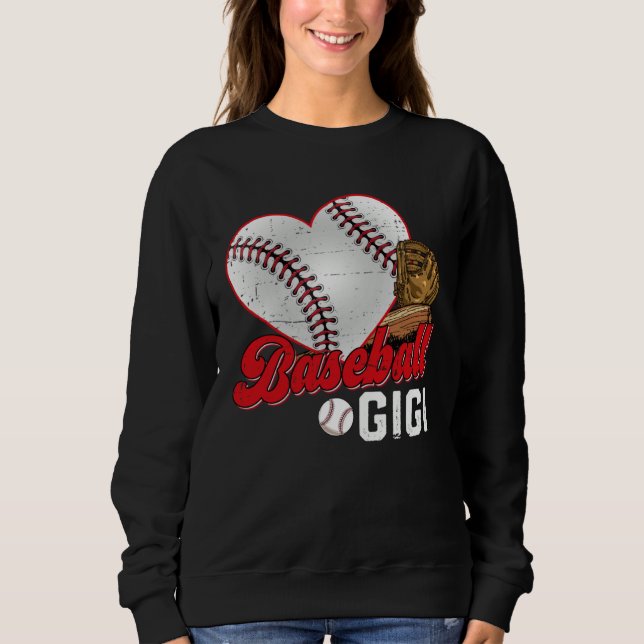 Baseball Gigi Baseball  Cute Mother s Day Girl Wom T Shirt (Framsida)