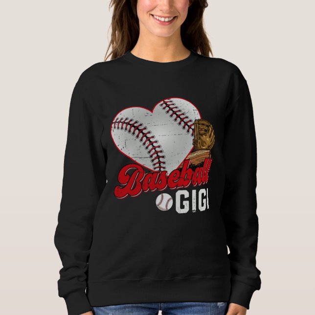 Baseball Gigi Baseball  Cute Mother s Day Girl Wom T Shirt (Framsida)
