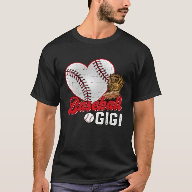 Baseball Gigi Baseball  Cute Mother s Day Girl Wom T Shirt (Framsida)