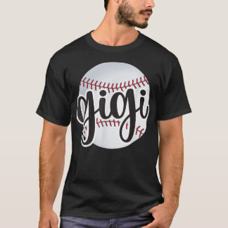 Baseball Gigi Baseball Fläkt Proud Baseball Grandm T Shirt