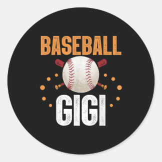Baseball Gigi Family Matching Team Sports Runt Klistermärke