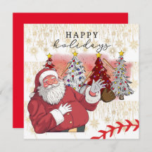 Baseball Glad helg jul för Player Holi