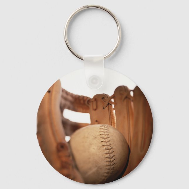 Baseball Glove & Boll Nyckelring (Framsida)