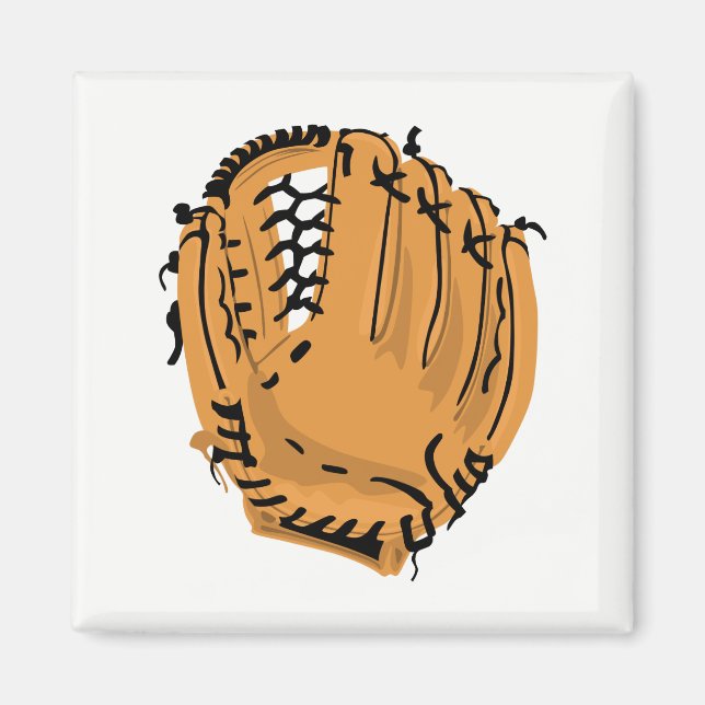 Baseball Glove Magnet (Framsidan)