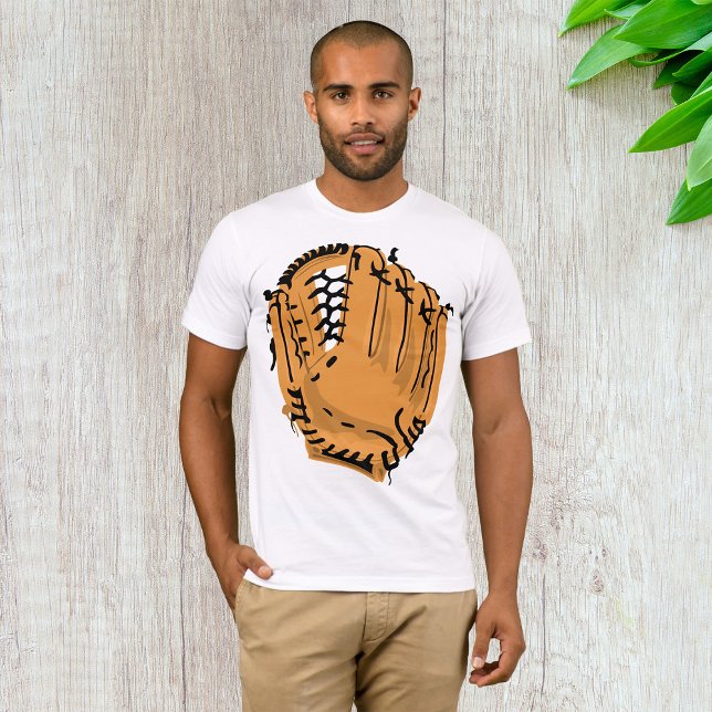 Baseball Glove Manar T-Shirt (Skapare uppladdad)