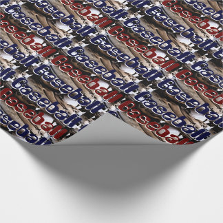 Baseball Glove och Boll Graphics Presentpapper
