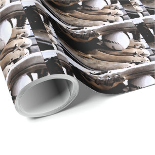 Baseball Glove och Boll Presentpapper