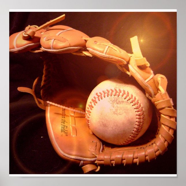 Baseball Glove Poster (Framsidan)
