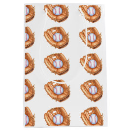 Baseball & Glove Seamless Mönster