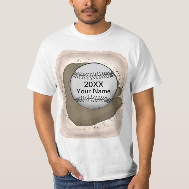 Baseball Glove T Shirt (Framsida)