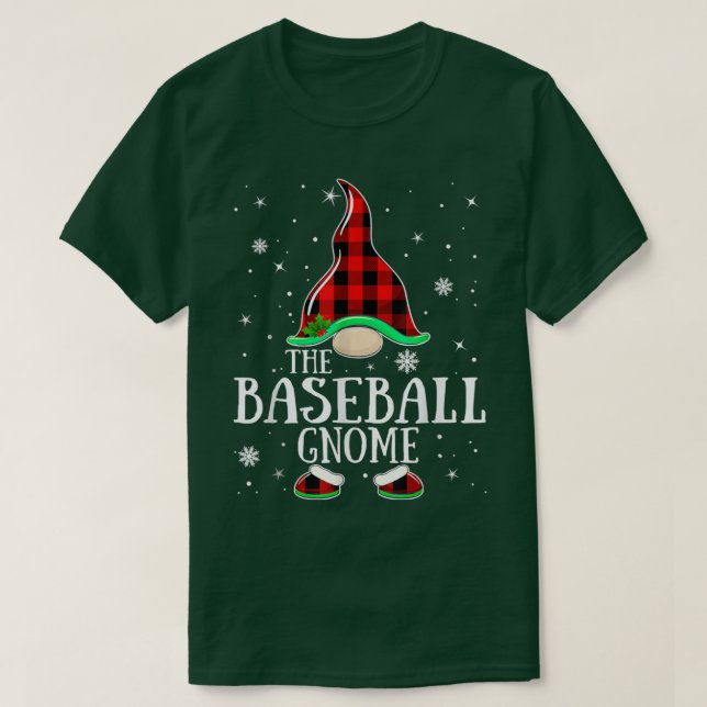 Baseball Gnome Buffalo Play Matching Family Chris T Shirt (Design framsida)