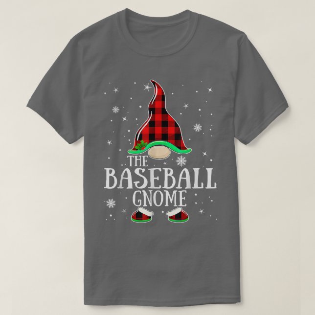 Baseball Gnome Buffalo Play Matching Family Chris T Shirt (Design framsida)