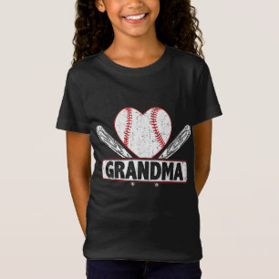 Baseball Grandma Matching Family Softball Baseball T Shirt