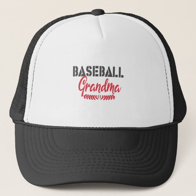 Baseball Grandma Retro Gift Keps (Framsida)