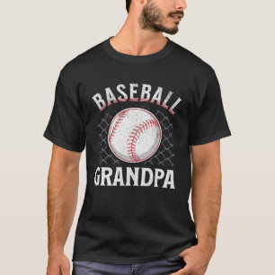 Baseball Grandpa Boll Heart Pappa Far Day spor T Shirt