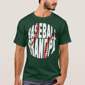 Baseball Grandpa  T Shirt