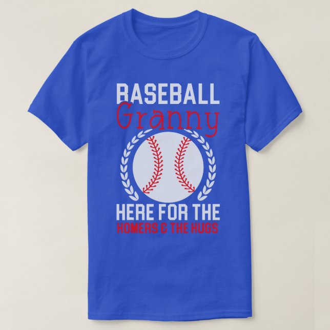 Baseball Granny Grandma Grandmor Baseball Playe T Shirt (Design framsida)
