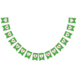 Baseball Grattis på födelsedagen Vimplar