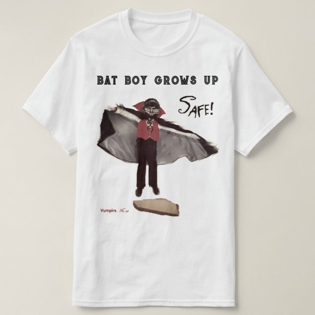 Baseball Halloween Tee Shirt (Design framsida)
