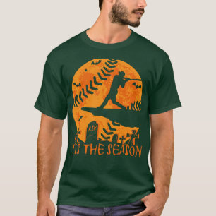 Baseball Halloween Tis säsongen Baseball Season T Shirt
