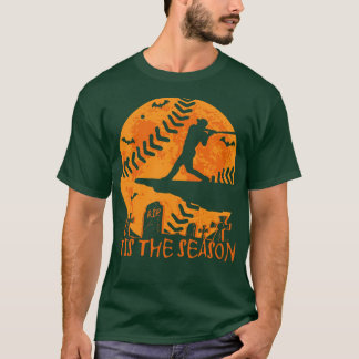 Baseball Halloween Tis säsongen Baseball Season T Shirt