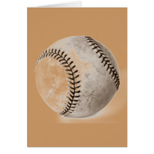 Baseball Hälsningskort