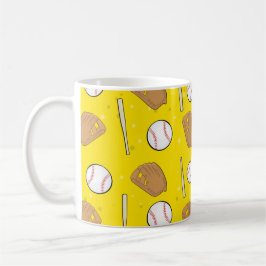 Baseball - Handskar, Bollar och Fladdermöss Kaffemugg