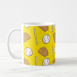 Baseball - Handskar, Bollar och Fladdermöss Kaffemugg