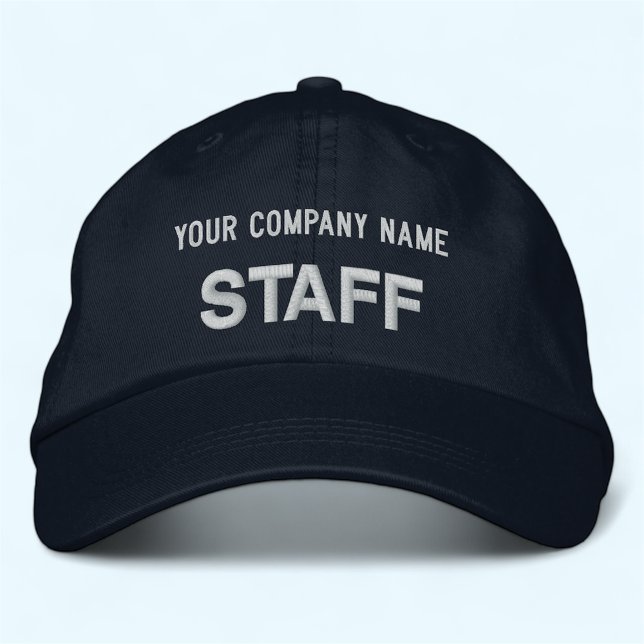 Baseball Hat-Anpassningsbarna för marinblått brode Broderad Keps (MISOOK Navy Blue Embroidered Staff Hat with Company Name)