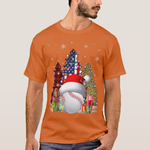Baseball Hat Santa Flagga Us Buffalo Play Leopard T Shirt